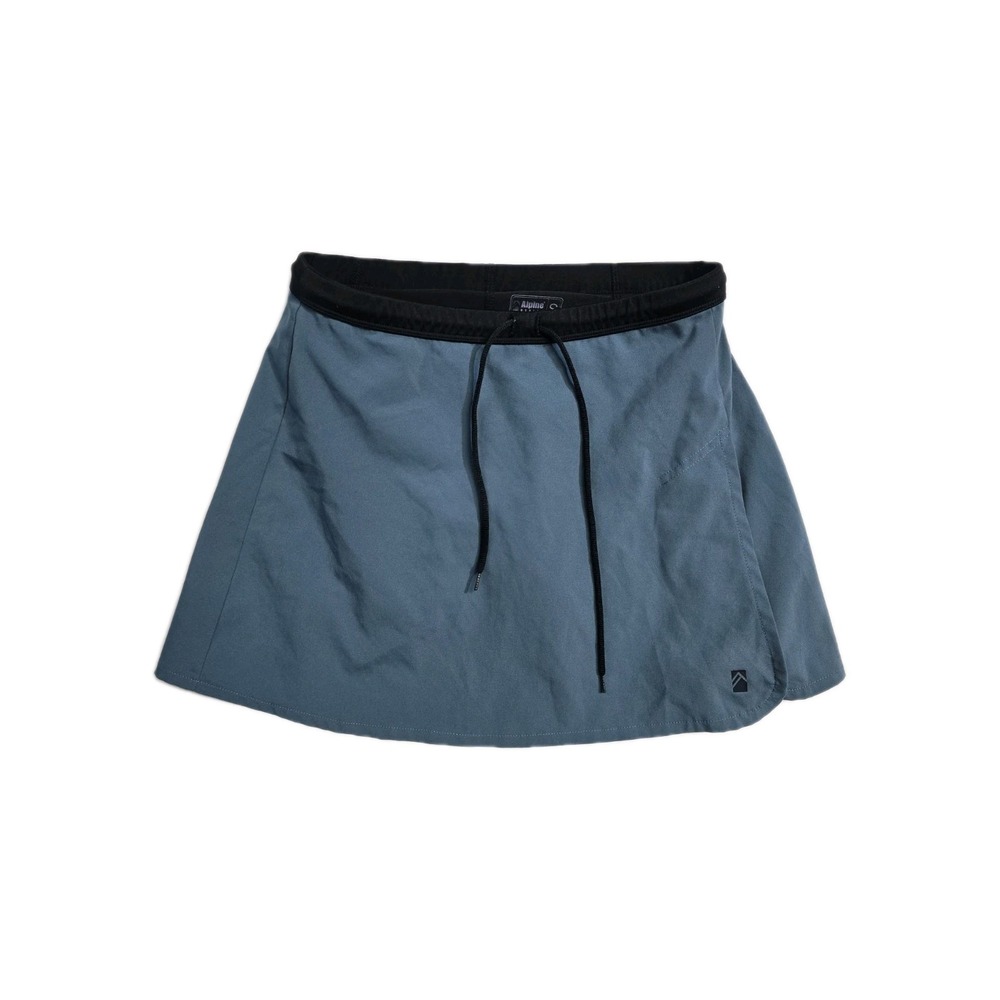 Alpine Design Women's Golf Athletic Skort Size S Zipper Pocket Drawstring Blue